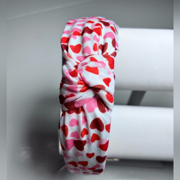 ❤️🩷 HEARTS HEADBAND | Knotted Top | NWT - Picture 7 of 10